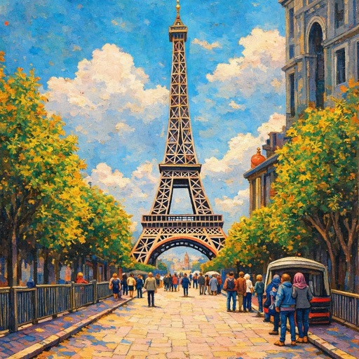 Ours result 1 for Impressionist bazaar