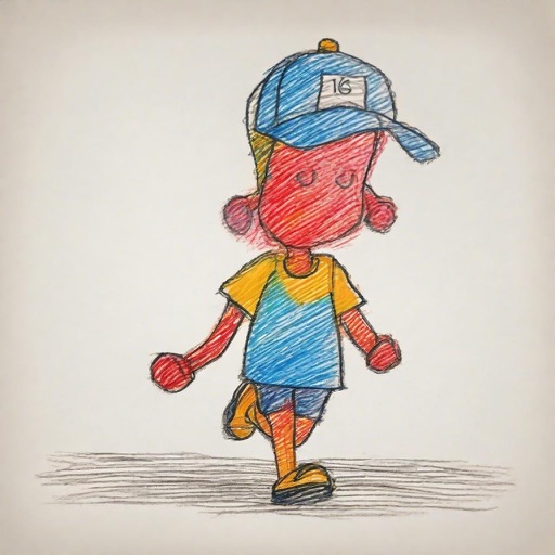 StyleAligned result 1 for Crayon bear