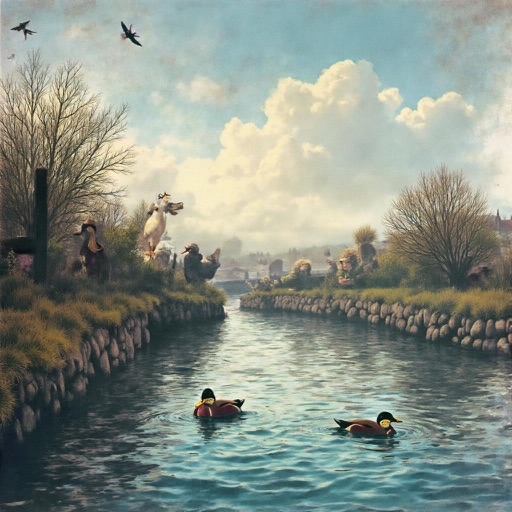 AlignedGen result 2 for Crossing the Delaware