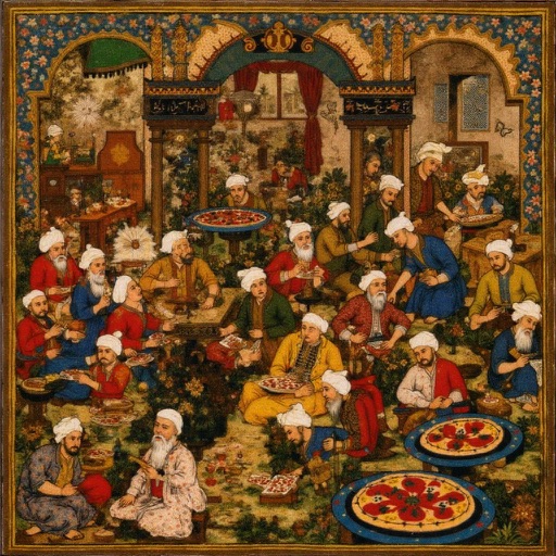 AlignedGen result 2 for Persian miniature