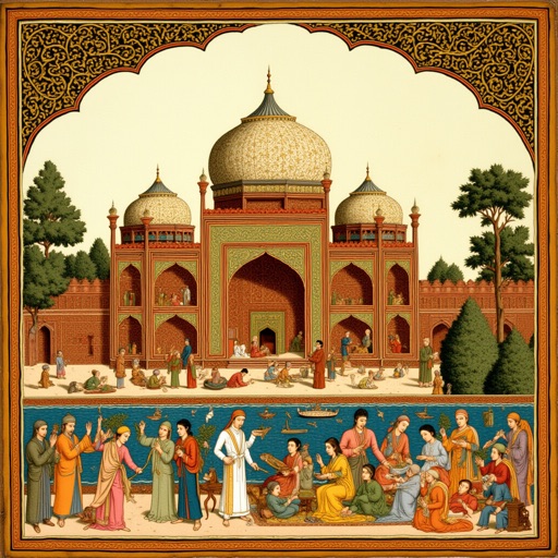 IPAdapter result 1 for Persian miniature