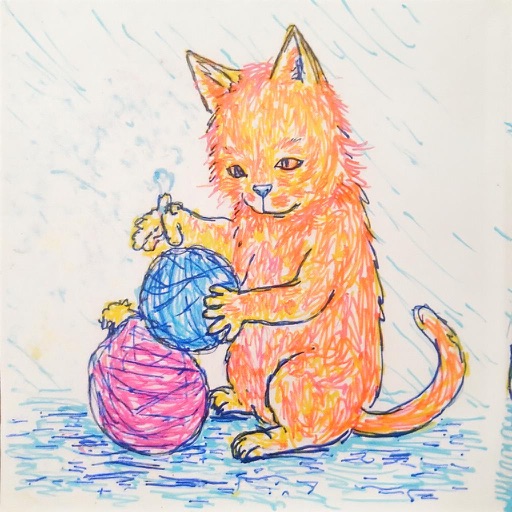 AlignedGen result 3 for Color-pencil kiss