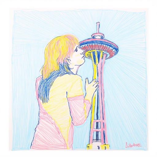 IPAdapter result 2 for Color-pencil kiss