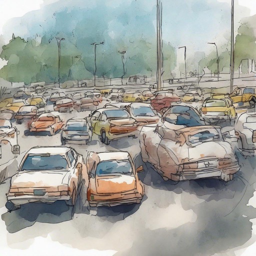 StyleAligned result 2 for Ink-and-watercolor park