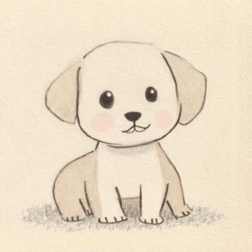 AlignedGen result 1 for Pencil-sketch bear