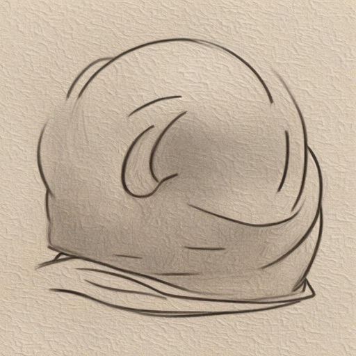 StyleAligned result 2 for Pencil-sketch bear